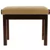 Grenada X 30 piano bench, gloss walnut, velvet