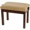 Grenada X 30 piano bench, gloss walnut, velvet