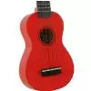 Noir NU1S Sopran-Ukulele, rot