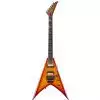 Jackson Pro King V KVQ Trans Amber E-Gitarre