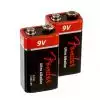 Fender battery 9V 2 pack