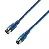 Adam Hall 3 Star Series Midikabel  3m Blau